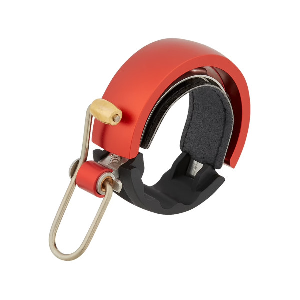 Knog Oi Luxe Large Bike Bell Red Velonova